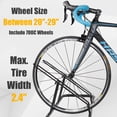 thumbnail image 3 of Bicycle Floor Parking Rack Stand Adjustable 2 Bikes Indoor Home Garage Storage, 3 of 6