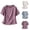Style2-Purple linen shirts for women, variant on Mceream Linen Tops for Women Summer V Neck Embroidered Lightweight Blouses Button Down Cotton Tee Shirts Casual Floral Boho Clothing Outfits Plus Size Purple XL