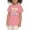 Pink, variant on UFOUND Toddler Girls Tee Summer Coconut Tree Sunset Beach Top Hawaii Vacation Short Sleeve Tropical Shirts For Girl Child Clothes Comfort Dailywear
