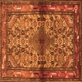 thumbnail image 1 of Ahgly Company Indoor Square Persian Orange Traditional Area Rugs, 3' Square, 1 of 1