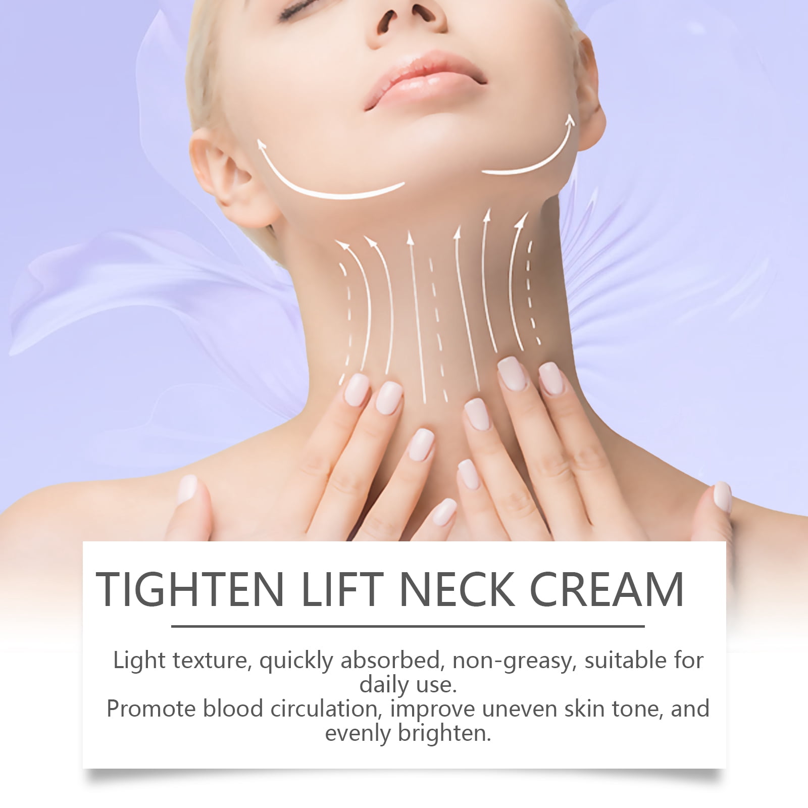 Alvantor Multi Action Neck Cream for Tightening and Firming, Moisturizing Cream 1.76oz, 3PC
