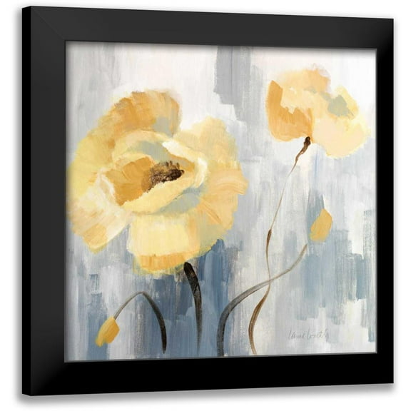 Loreth, Lanie 12x12 Black Modern Framed Museum Art Print Titled - Blossom Beguile II