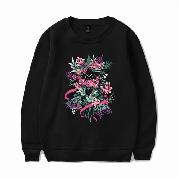 Deltarune Merch Floralsei Crewneck Sweatshirt Merch Casual Sweatshirt Unisex Clothing