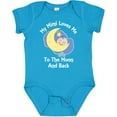 thumbnail image 3 of Inktastic My Mimi Loves Me to the Moon and Back Boys or Girls Baby Bodysuit, 3 of 5