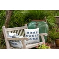 thumbnail image 5 of 20" x 20" Simply Daisy Home Sweet Home Indoor/Outdoor Pillow, Nautical Navy Qty 1, 5 of 6