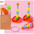 thumbnail image 3 of 5 Sets Ring Toss Game Toys Children Educational Plaything Throwing Hoops Toy, 3 of 9