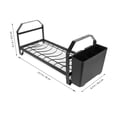thumbnail image 2 of KAKOWELY Rack Negro Multifuncional Para Platos Y Cubiertos En Cocina Con Base, 2 of 6