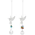 thumbnail image 1 of Artesanías de decoración del hogar 6Pcs Crystal Suncatcher Arco Iris Colgante De Cristal Adorno De Cristal Bola De Cristal Decoración Colorida Mariposa Colibrí Colgante Decoración Para El Hogar Ventan Muyoka Hogar, 1 of 6