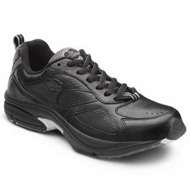 Dr. Comfort Winner Plus Men's Athletic Shoe: 10 Medium (B/D) Black Lace