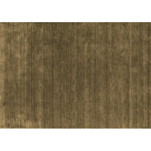 Ahgly Company Indoor Rectangle Abstract Brown Contemporary Area Rugs, 5' x 8'