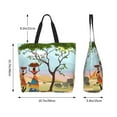 thumbnail image 5 of Kdxio African Women Casual Tote Bags Women Big Capacity Shoulder Bag for Women Travel Shoulder Bags Handbags, 5 of 8