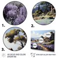thumbnail image 3 of Designart "Misty Morning in Provence French Countryside Serenity II" French Floater Framed Canvas Print, 3 of 7