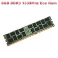 thumbnail image 3 of 3X Memoria RAM Ecc de 8GB DDR3 1333MHZ PC3L-10600R 1.35V 2RX4 REG Ecc RAM para EstacióN de Trabajo de Servidor, 3 of 8