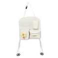 thumbnail image 4 of LOLIPPYY Car Storage Organizer Back Seat with Hanging Straps and Multiple Storage Pockets Beige, 4 of 7