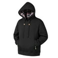 thumbnail image 4 of Winter Lined Hoodie For Men Comfort Thermal Insulation And Outdoor Adventures Men's Fuzzy Sherpa Hoodie Heavyweight Fleece Jacket Zip Up Hooded Coat, 4 of 4