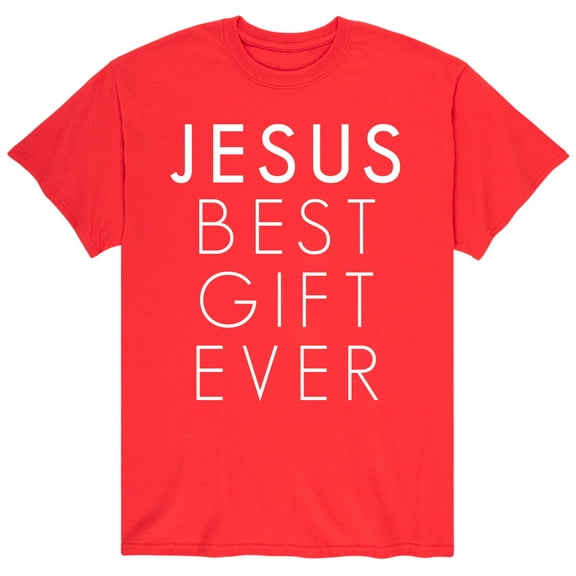 Solid Light - Jesus Best Gift Ever - Men's Short Sleeve Graphic T-Shirt