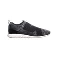 thumbnail image 4 of Womens Cole Haan Studiogrand Knit Cross Strap Sneakers, Black/White, 4 of 5