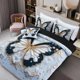 thumbnail image 2 of Bed in A Bag A Nice Night en 3D Butterfly Twin en negro y dorado, 2 of 8