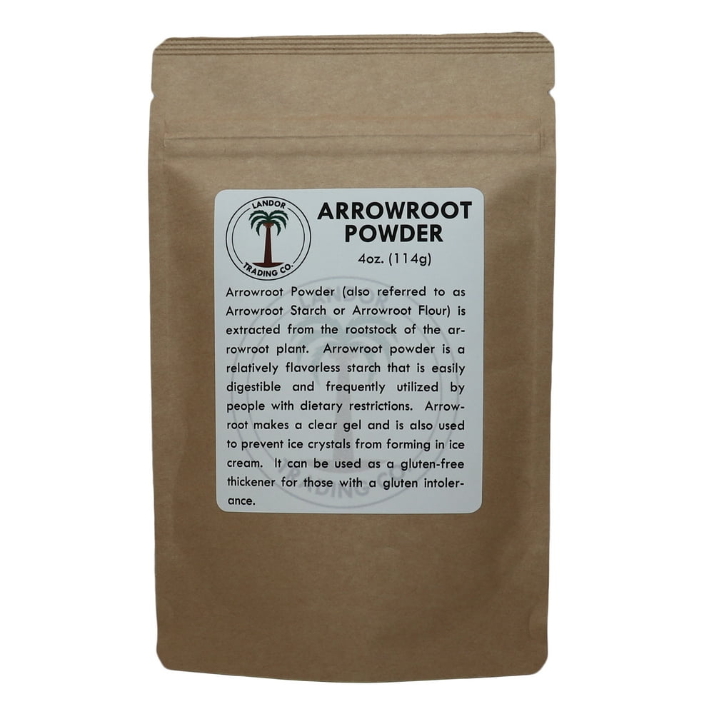 Arrowroot Powder 4 Ounces (1/4 Pound)