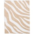 thumbnail image 1 of Tapis Shag Soho crème beige en poly 5'4" x 7'0", 1 of 3