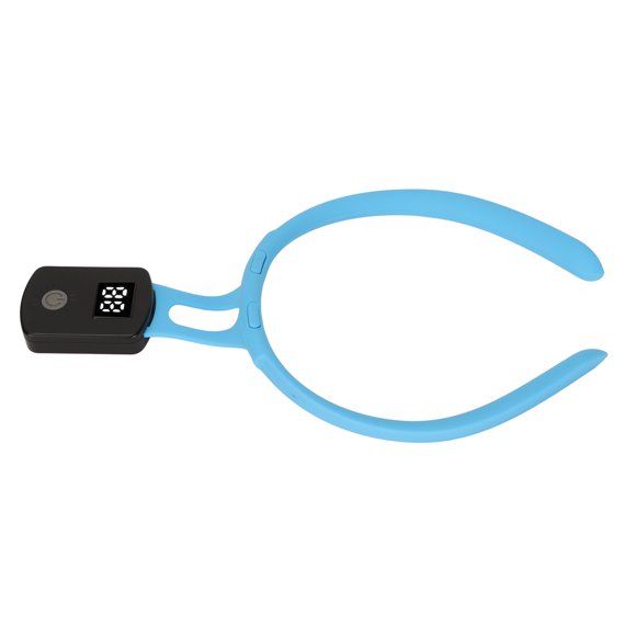 Smart Posture Corrector, High Elasticity 200mAh Battery Silicone Angle Detection Posture Reminder  For Children For Outdoor Blue