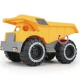 thumbnail image 3 of Truck Toys Dump Truck Toys Construction Service Vehicles Simulation Inertial Engineering Vehicle Truck Excavator Digger Vehicle Toy Bulldozer Excavator Kid Learning Building for Boy Child, 3 of 8