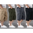 thumbnail image 2 of T Pantalones Cortos Tipo Cargo De Camuflaje Para Hombre,, 2 of 3