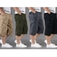 thumbnail image 4 of T Pantalones Cortos Tipo Cargo De Camuflaje Para Hombre,, 4 of 8