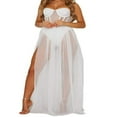 thumbnail image 1 of EIMELI Été Partie Jupe Robe Femmes Dentelle Maille See-through Maxi Robe Plage, 1 of 6