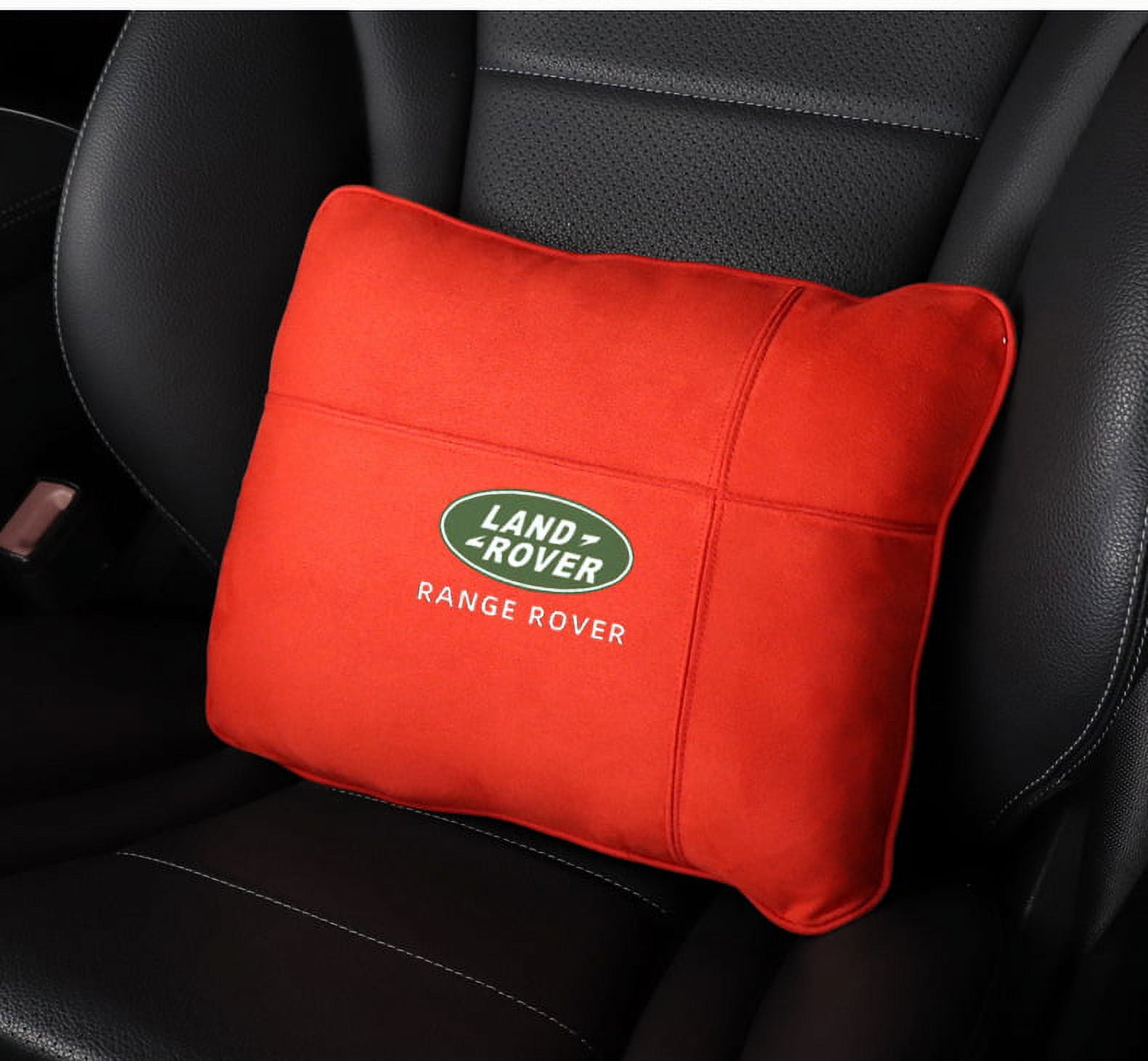 Universal Purpose High-Grade Deerskin Velvet Fabric Red Car Cushion  Backrest Neck Pillow Cervical Pillow Car Headrest Car Head Pillow - China Car  Headrest, Car Head Pillow