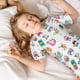 thumbnail image 5 of Fotbe Hello Summer Cat Pijama Estampada de 2 Piezas para Niños – Ropa de Dormir de Manga Corta Cómoda para Niños y Niñas, Camiseta y Shorts de Algodón-3X-Large, 5 of 6