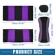 thumbnail image 4 of Kit universal de 9 fundas para asientos de coche, protectores de asientos interiores de coche SUV lavables y transpirables, color morado, 4 of 7