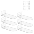 thumbnail image 1 of Plastic floating shoe display rack, sports shoe wall-mounted rack, 1 of 5