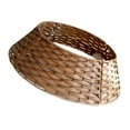 thumbnail image 4 of Artificial Fiber Christmas Tree Fence Skirt Rattan Woven Christmas Tree Base Wrap Delicate Tree Stand Cover Ornam, 4 of 8