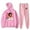 Pink, variant on Diljit Dosanjh Cosplay Hoodies Jogger Pants 2 Pieces Sets Unisex Sweatshirt Sweatpant Suit