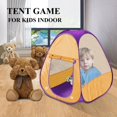 thumbnail image 3 of Carpa de Juego para Niños HDUAWHE Castillo Plegable Naranja, 3 of 4