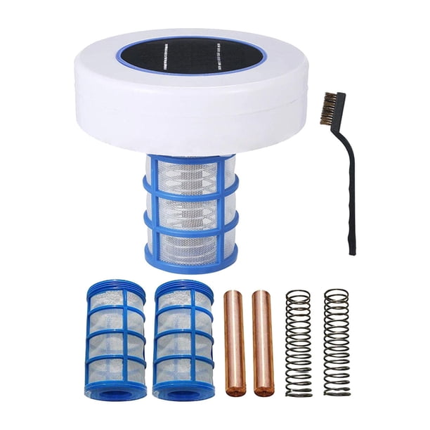 Purificador de piscina,Purificador Solar Para Piscinas Purificador De Agua Eficaz,Purificador de piscinas Accesorios para piscinas Limpieza de piscinas,Reemplazo resistente y fácil de usar con