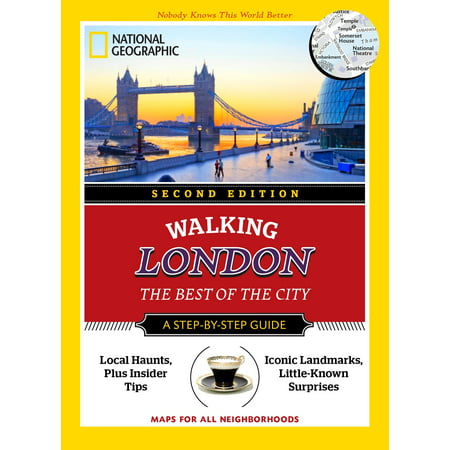 National geographic walking london, 2nd edition - paperback: