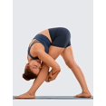 thumbnail image 3 of Shorts CRZ YOGA Sensación Desnuda Cintura Alta 4" Azul Marino Talla L, 3 of 6