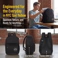 thumbnail image 2 of Aeropostale  Backpack for School, College, and Travel， Water Resistant Bookbag Black Aero, 2 of 6