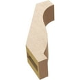 thumbnail image 6 of Ekena Millwork 3"W x 8"D x 12"H Baker Rough Cedar Woodgrain TimberThane Knee Brace, Primed, 6 of 6