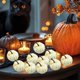 thumbnail image 5 of 10 Pack Small Artificial Lifelike Cucurbit Fall Crop Mini Pumpkins For Home Garden Thanksgiving Or Halloween Decoration, 5 of 6