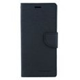thumbnail image 1 of TopSave Goospery FANCY Card Holder Fabric Folio Wallet Flip Case For iPhone X(10),XS,Black, 1 of 3