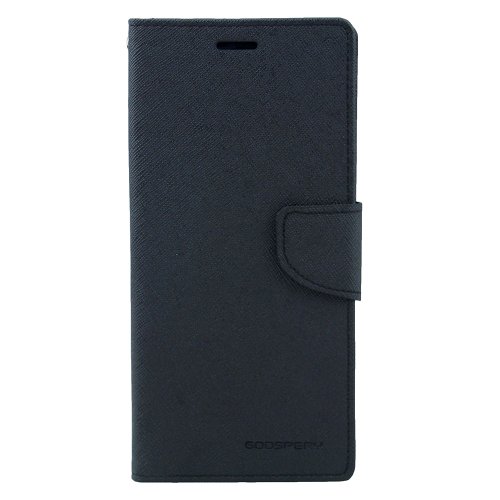 TopSave Goospery FANCY Card Holder Fabric Folio Wallet Flip Case For iPhone X(10),XS,Black
