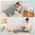 thumbnail image 6 of MaxKare Ultra Soft Heating Pad with 4 Heat Settings & Auto Shut-off for Full Body Stress Relief, 24"x33" - Gray, 6 of 13