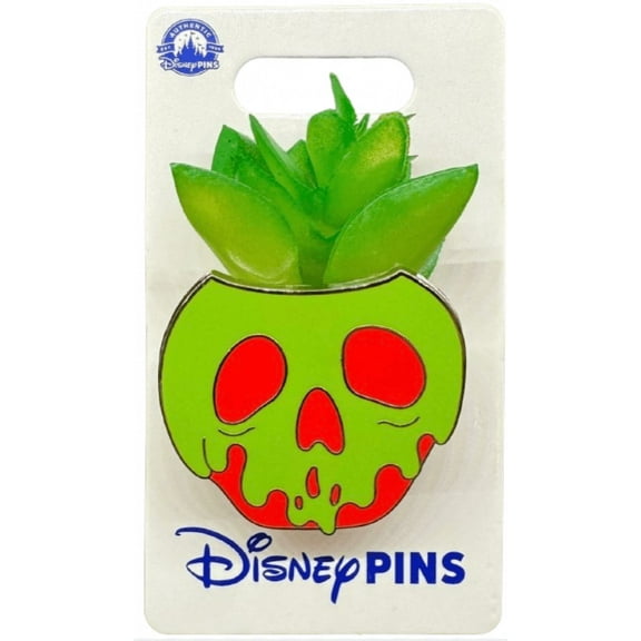 Disney Parks Succulent Series - Poison Apple Pin New with Card
