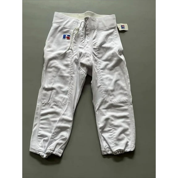 Russell Youth Football Pants White Size Medium
