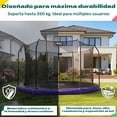 thumbnail image 2 of Trampolin Brincolin Little Monkey 14ft Gigante Empotrable 4.2m Malla Seguridad, 2 of 8