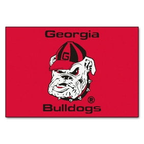 Ncaa Georgia Bulldogs Nylon 20 X 30 Round Edge Bath Rug 1 Each Walmart Com Walmart Com