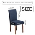 thumbnail image 2 of Waterproof Chair Covers for Dining Room Set of 2 Kitchen Chair Covers - Style 2, 2 of 6